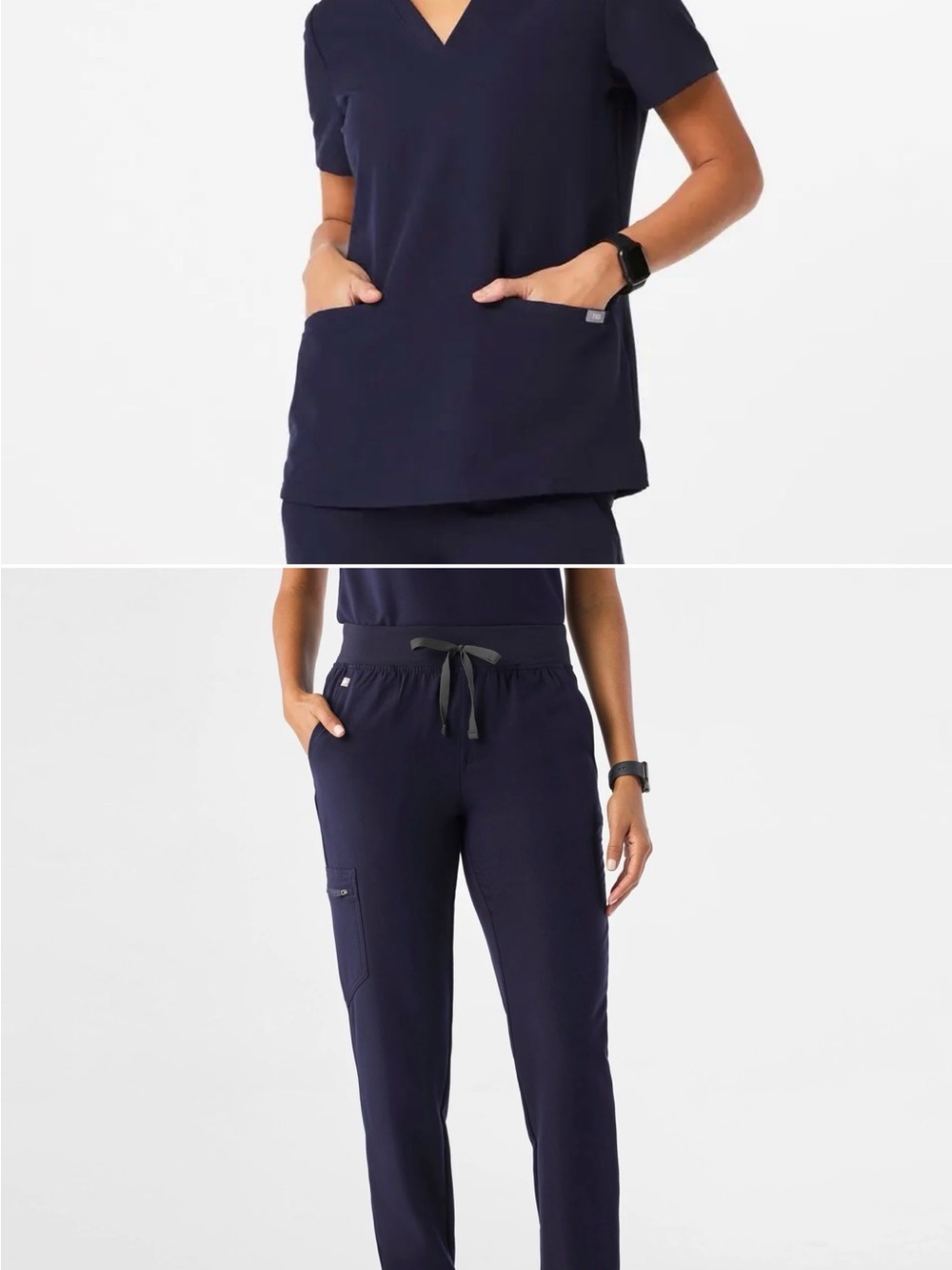 FIGS NAVY SCRUB SETS! 3 Figs sets- Women's Navy all size M